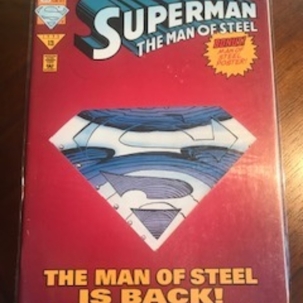 Superman: The Man of Steel Collector's item